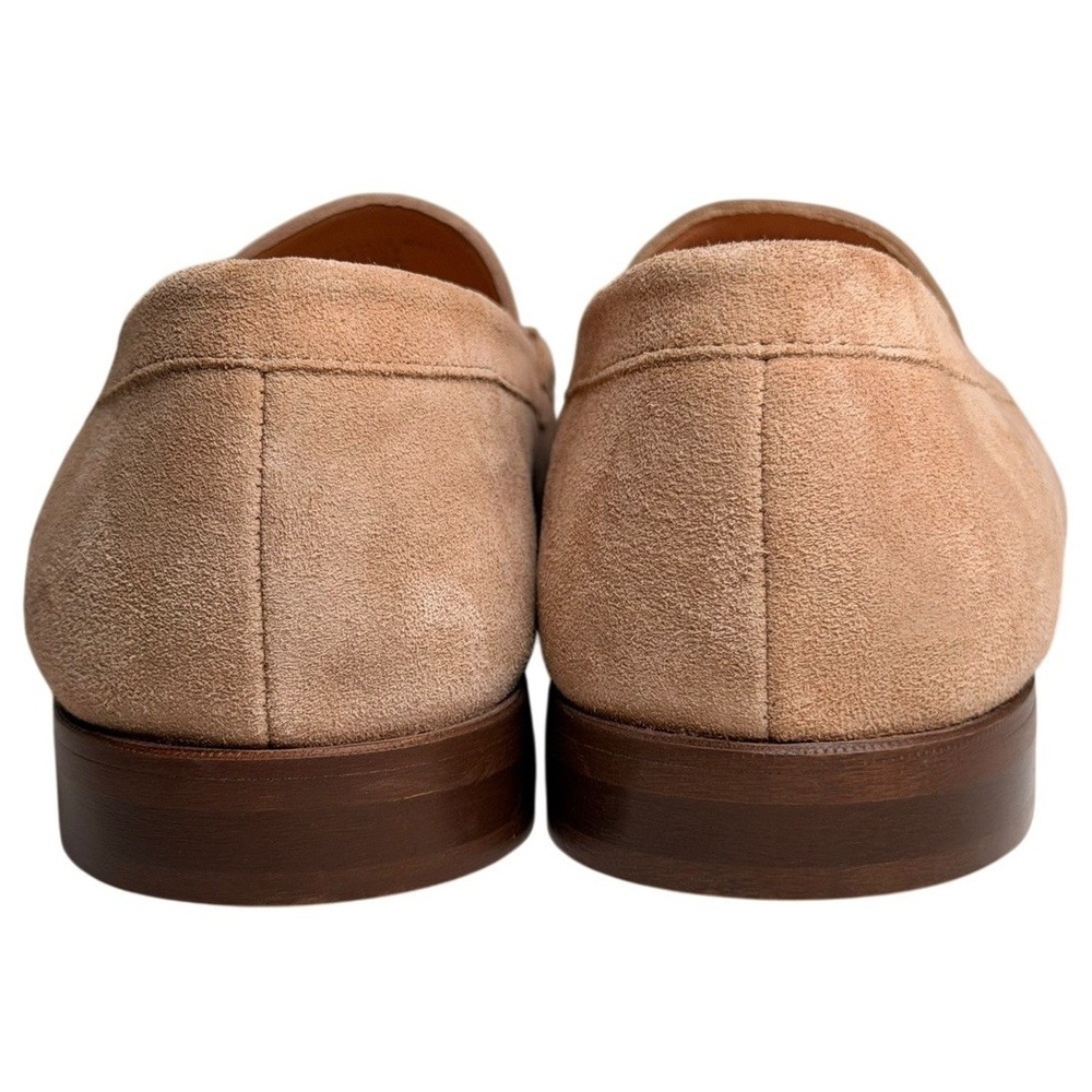 J. Crew Winona Camel Suede Loafers 8.5 NWOB - Picture 8 of 13